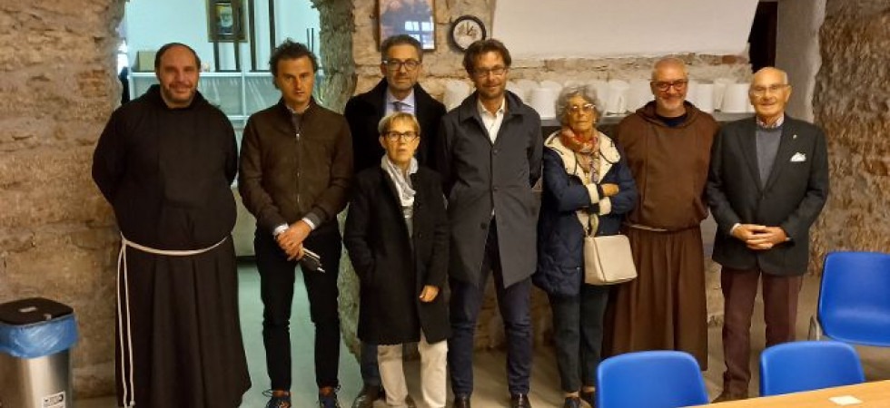 Il Rotary Club Trento visita la Mensa della Provvidenza dei Frati Cappuccini